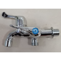 Mesin basuh FAUCET ABS Tahan lama Double Handle